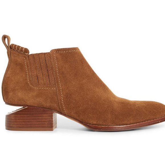 NEW ALEXANDER WANG Kori Suede Bootie - Picture 12 of 13